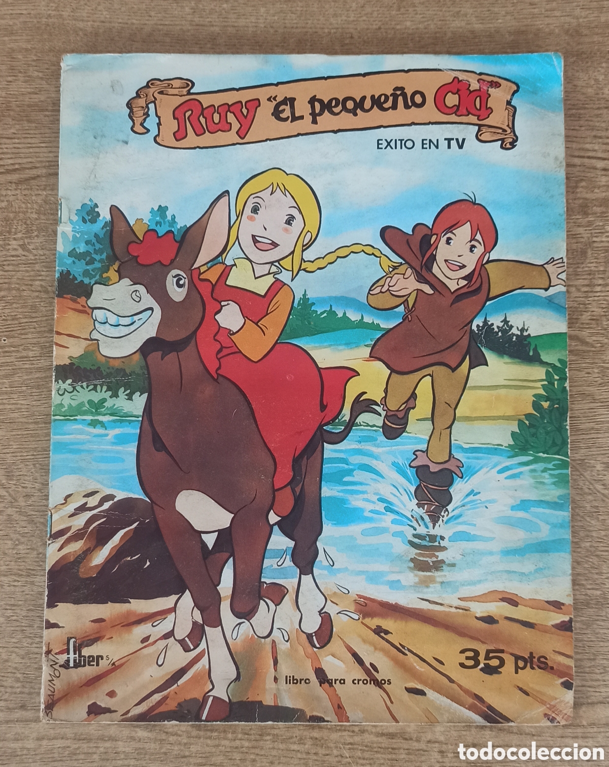 Coleccionismo &Aacute;lbum: Ruy El peque&ntilde;o Cid . Editorial Fher 1980 . Album cromos completo. Leer descripci&oacute;n