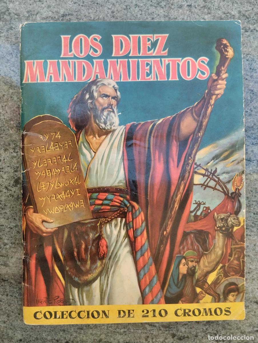 Coleccionismo &Aacute;lbum: ALBUM COMPLETO LOS DIEZ MANDAMIENTOS. BRUGUERA