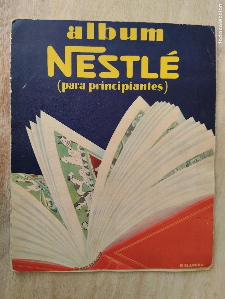 Coleccionismo &Aacute;lbum: ALBUM NESTLE PARA PRINCIPIANTES . ALBUM CROMOS COMPLETO.