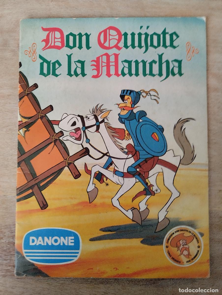 Coleccionismo &Aacute;lbum: &Aacute;LBUM DE CROMOS COMPLETO DON QUIJOTE DE LA MANCHA DANONE