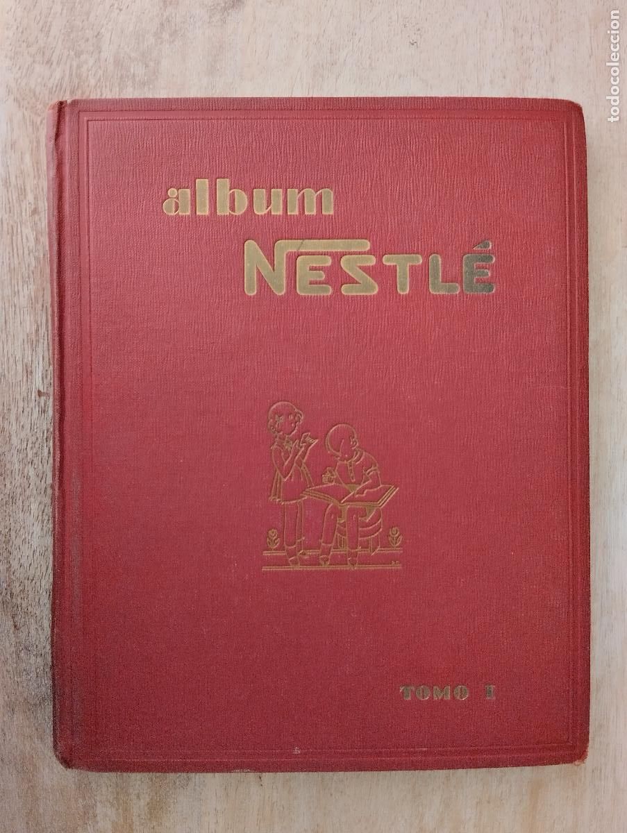 Coleccionismo &Aacute;lbum: ALBUM COMPLETO. ALBUM. TOMO I. CHOCOLATE NESTLE ROJO