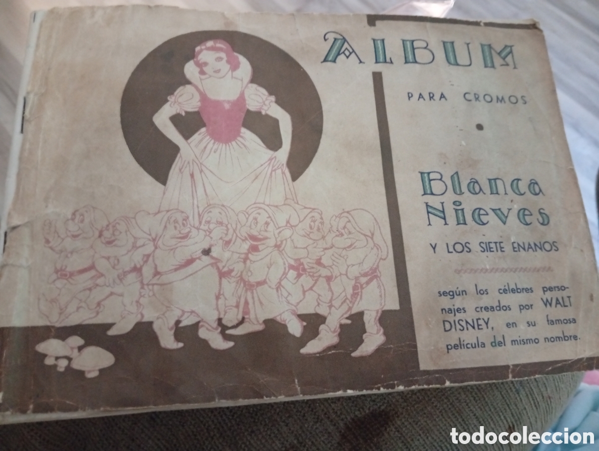 Coleccionismo &Aacute;lbum: &Aacute;lbum cromos Blancanieves completo y en buen estado