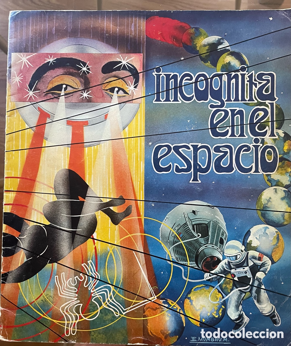 Coleccionismo &Aacute;lbum: ALBUM INCOGNITA EN EL ESPACIO COMPLETO 1976