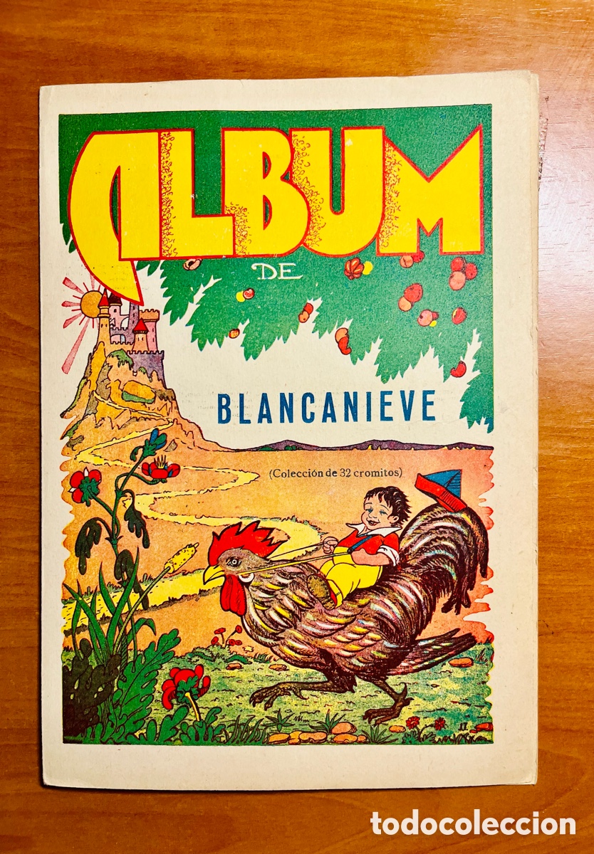 Coleccionismo &Aacute;lbum: &Aacute;LBUM BLANCANIEVE 32 CROMOS COMPLETO, (CHOCOLATES BORREGON)
