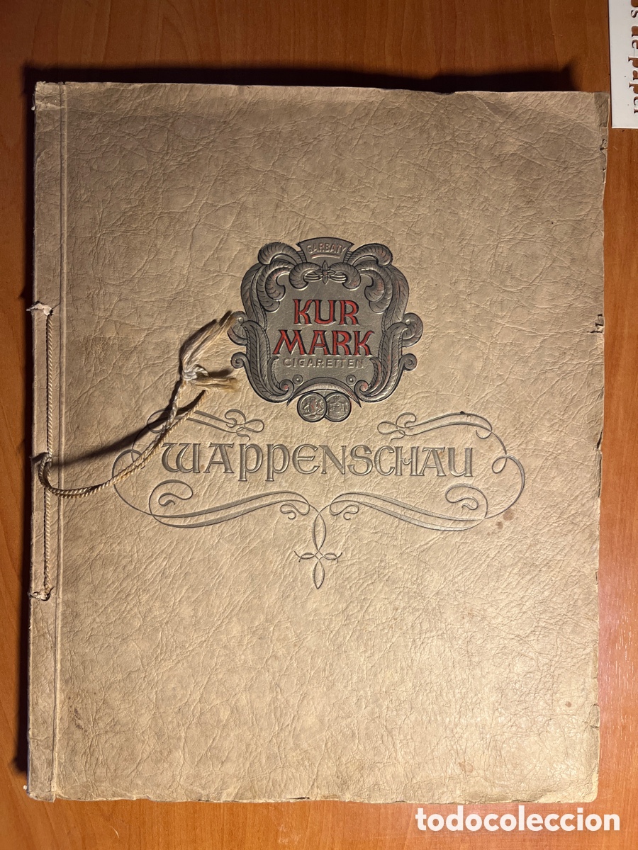 Coleccionismo &Aacute;lbum: KUR MARK WAPPENSCHAU ALBUM COMPLETO, (GARBATY), 1046 CROMOS!!!