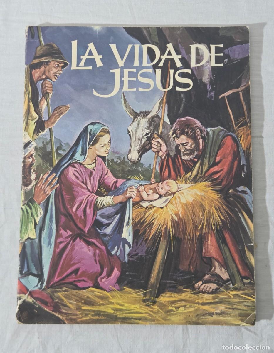 Coleccionismo &Aacute;lbum: Album de cromos La vida de Jesus, El pais de la biblia, 1967, completo