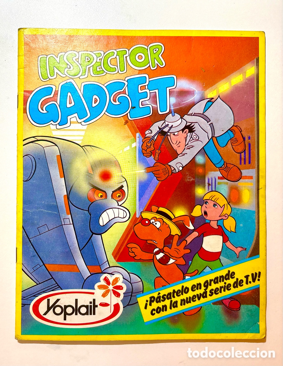 Coleccionismo &Aacute;lbum: &Aacute;lbum Cromos Inspector Gadget Yoplait (1983) - COMPLETO y Muy Buen Estado