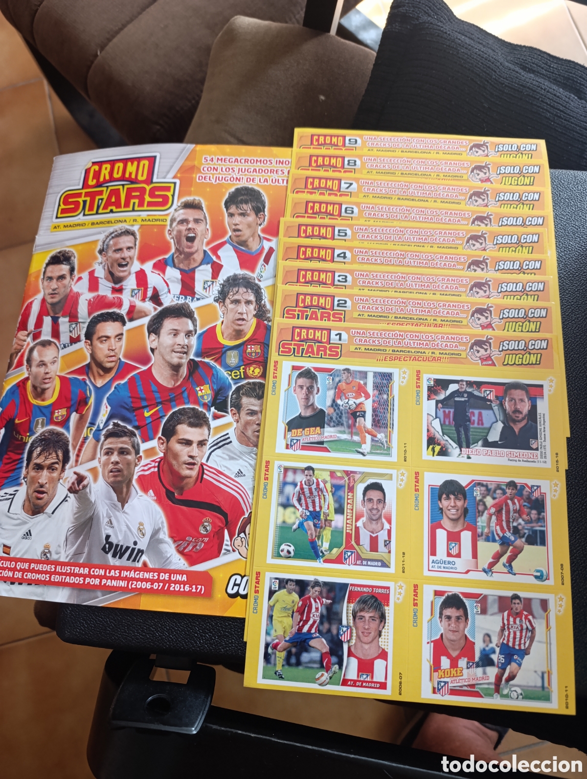 Collectable Albums: &Aacute;lbum Cromos Stars solo con Jugon