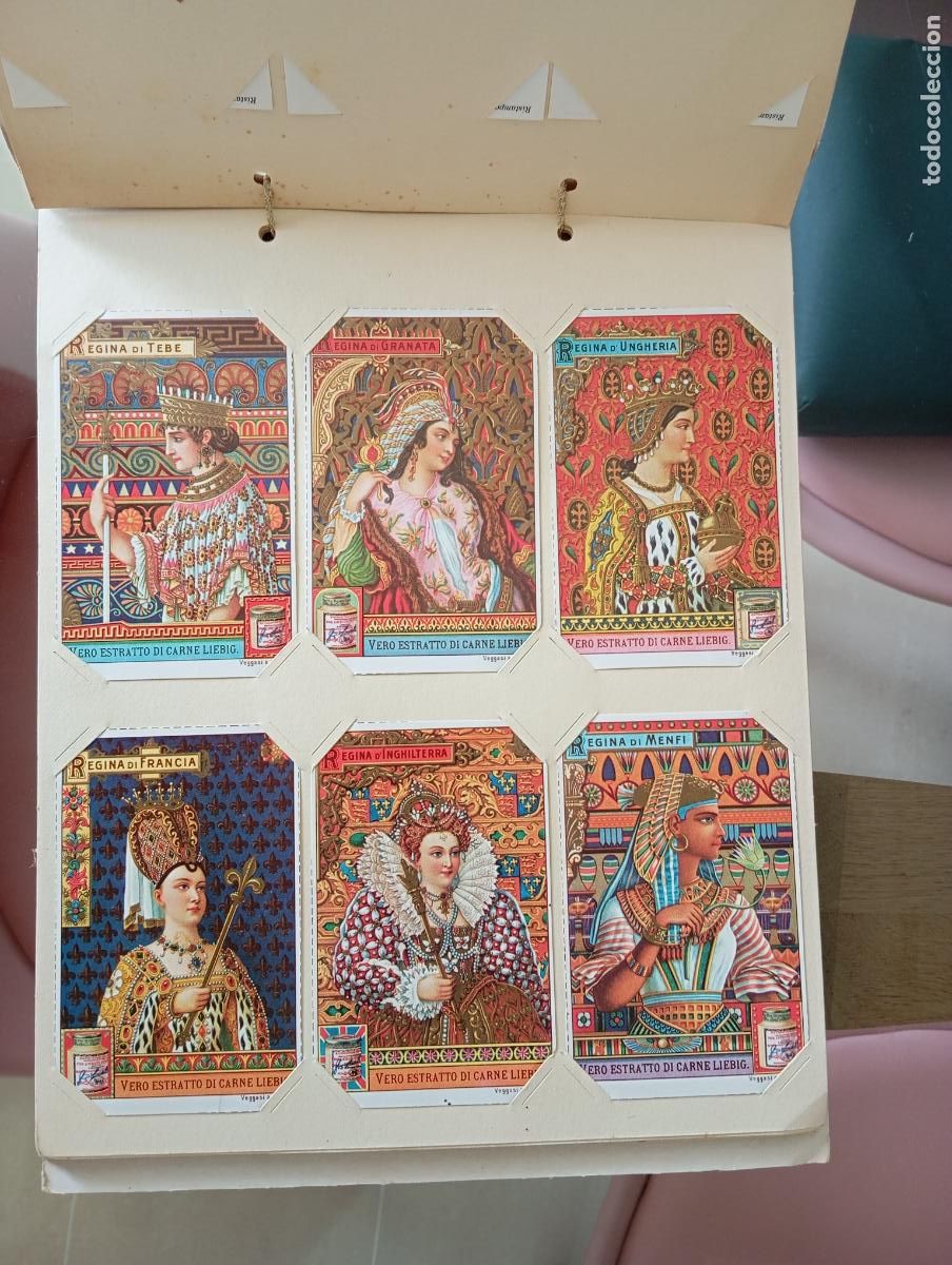 Collezionismo &Aacute;lbum: &Aacute;LBUM DE CROMOS. LA DONNA NELLE FIGURINE LIEBIG. COMPLETO. MUY RARO