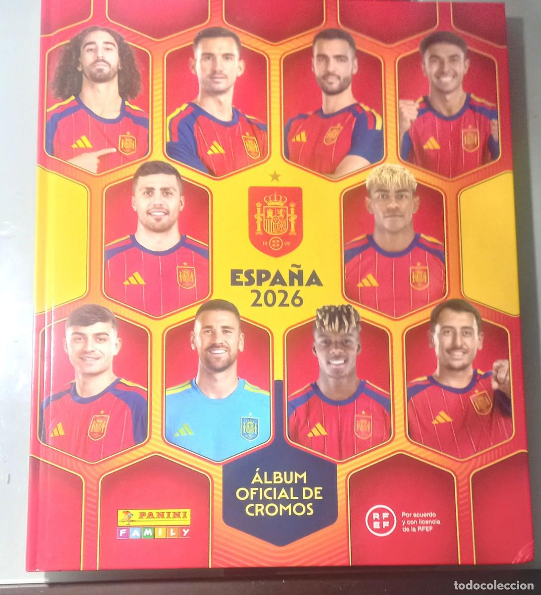 Coleccionismo &Aacute;lbum: &Aacute;lbum completo con sus 72 cromos Espa&ntilde;a 2026 Mundial Futbol de Carrefour