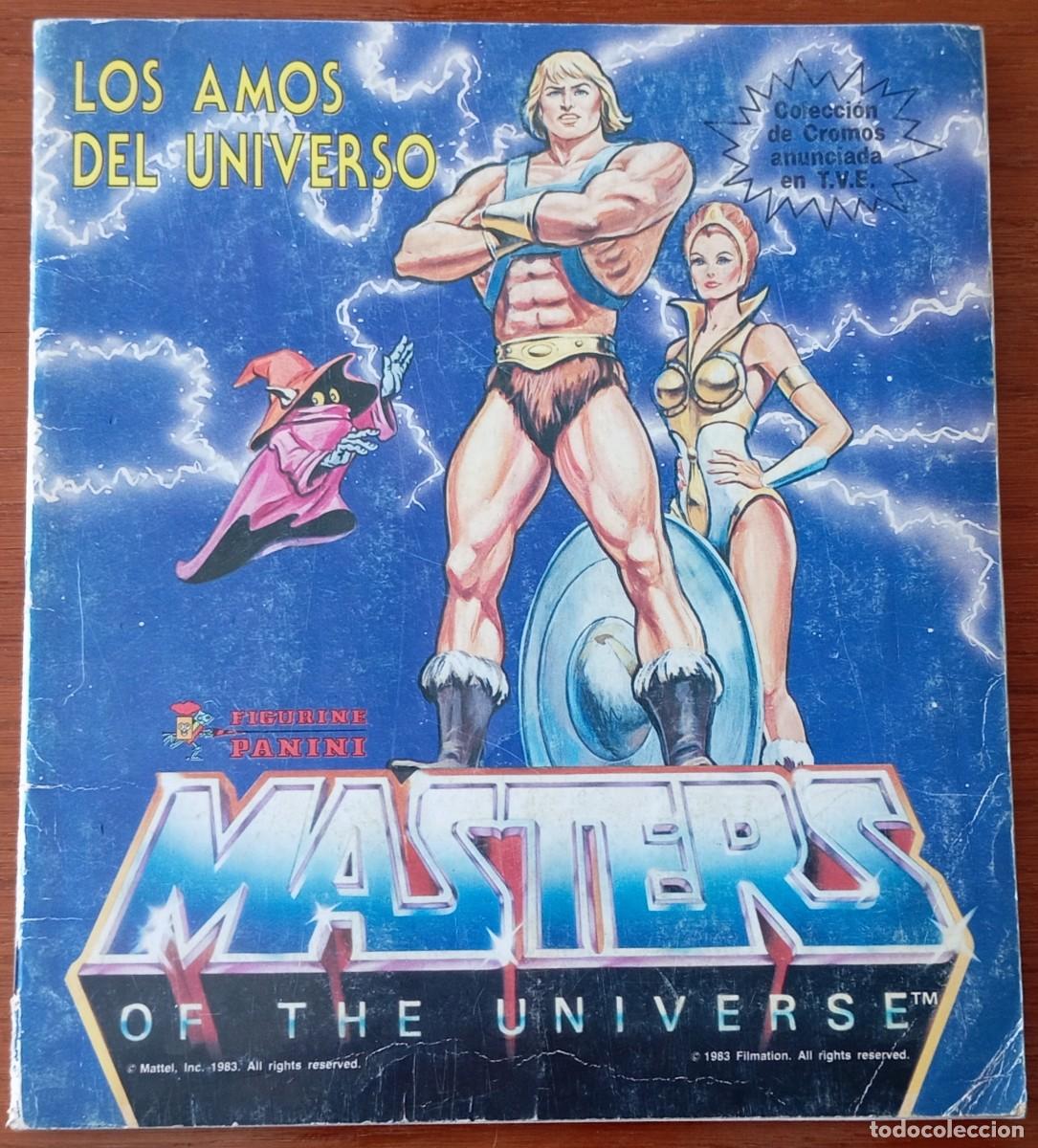 Coleccionismo &Aacute;lbum: Album cromos completo 1983 MASTERS DEL UNIVERSO. HE-MAN, SKELETOR. PANINI