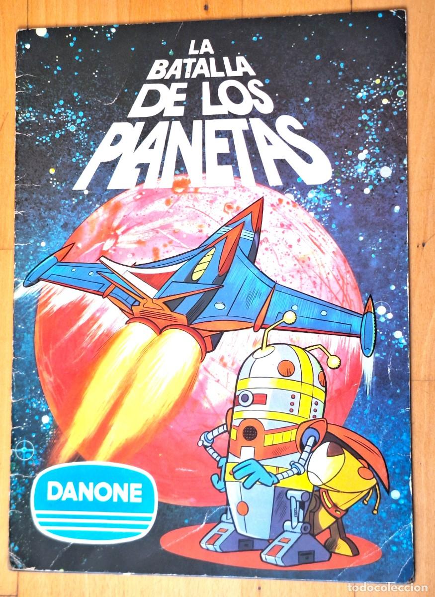 Coleccionismo &Aacute;lbum: ALBUM DE CROMOS ANTIGUO COMPLETO (94 CROMOS) - LA BATALLA DE LOS PLANETAS- A&Ntilde;O 1980 - DANONE