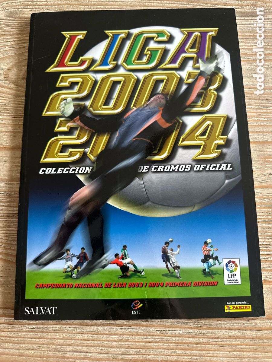 Sammeln Sammelalbum: ALBUM FACSIMIL LIGA ESTE 2003-2004 03-04 COLECCIONES ESTE PANINI SALVAT