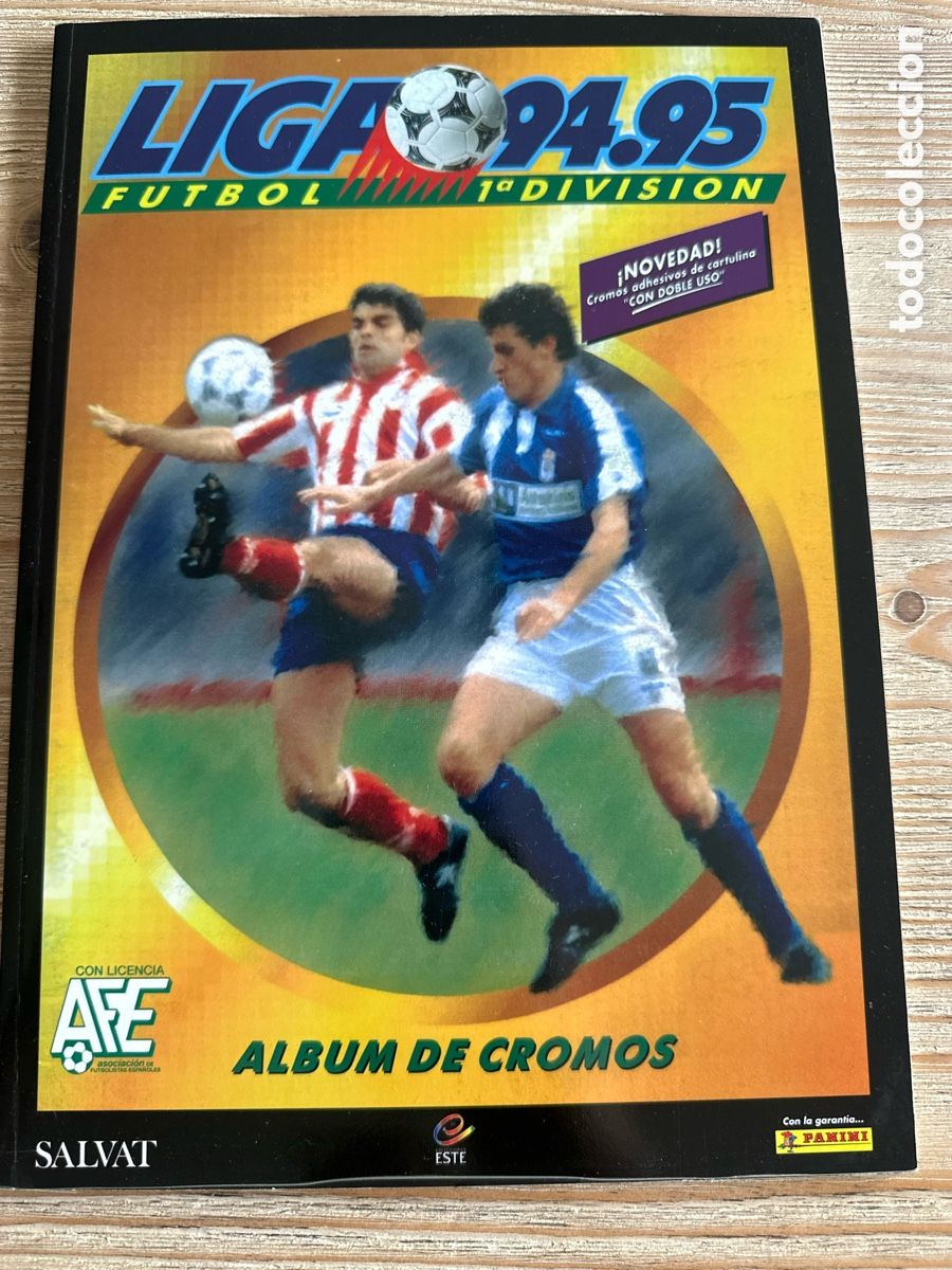 Coleccionismo &Aacute;lbum: ALBUM FACSIMIL LIGA ESTE 1994-1995 94-95 COLECCIONES ESTE PANINI SALVAT
