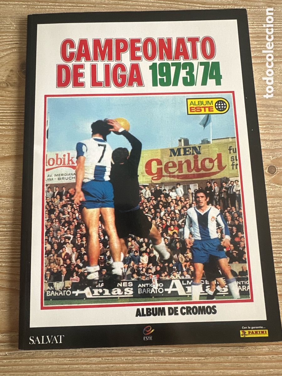 Coleccionismo &Aacute;lbum: ALBUM FACSIMIL LIGA ESTE 1973-1974 73-74 COLECCIONES ESTE PANINI SALVAT