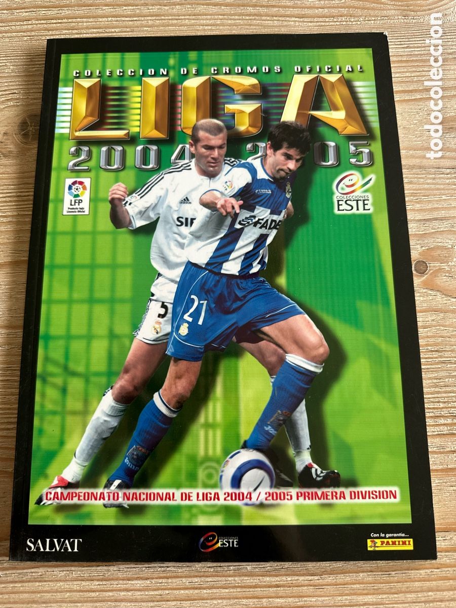 Coleccionismo &Aacute;lbum: ALBUM FACSIMIL LIGA ESTE 2004-2005 04-05 COLECCIONES ESTE PANINI SALVAT