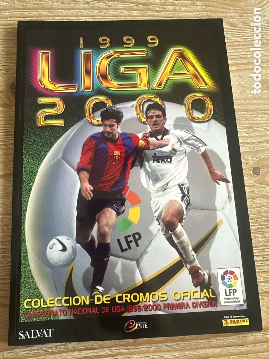 Coleccionismo &Aacute;lbum: ALBUM FACSIMIL LIGA ESTE 1999-2000 99-00 COLECCIONES ESTE PANINI SALVAT