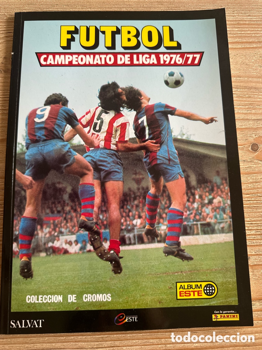 Coleccionismo &Aacute;lbum: ALBUM FACSIMIL LIGA ESTE 1976-1977 76-77 COLECCIONES ESTE PANINI SALVAT