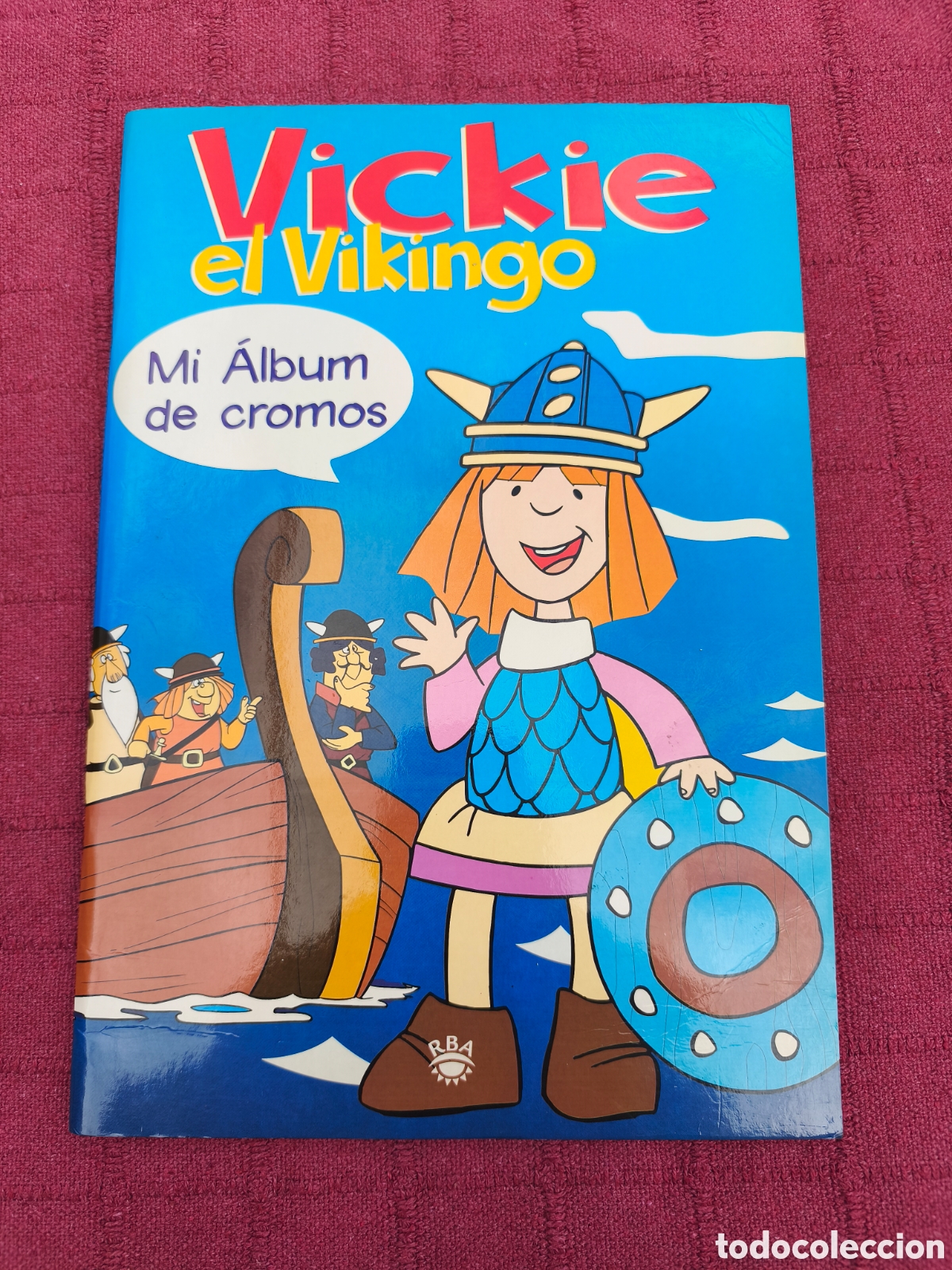 Coleccionismo &Aacute;lbum: ALBUM DE CROMOS VICKIE EL VIKINGO RBA COLECCIONABLE 2000 COMPLETO EN MUY BUEN ESTADO, (DE SERIE TV)