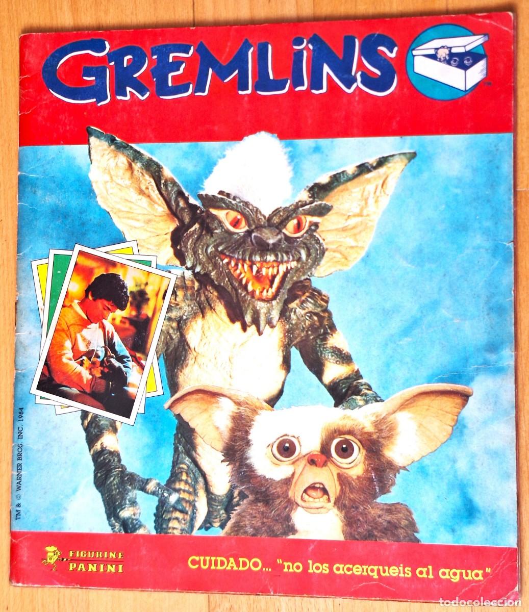 Coleccionismo &Aacute;lbum: ALBUM DE CROMOS ANTIGUO COMPLETO (180 CROMOS) - GREMLINS - A&Ntilde;O 1984 - FIGURINE PANINI
