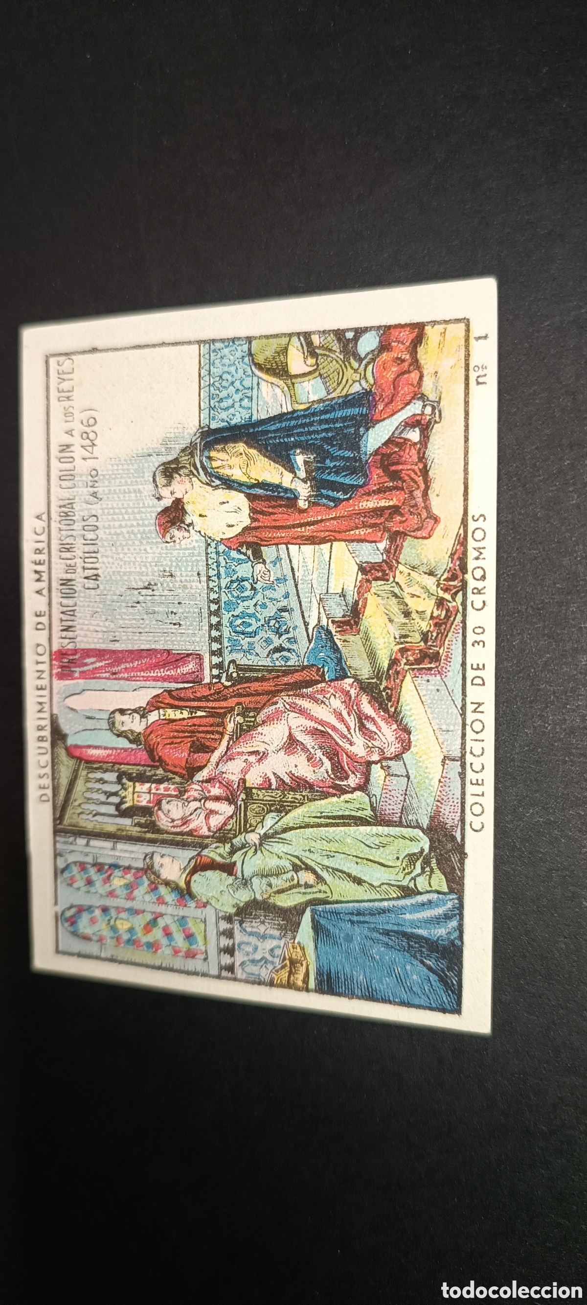 Coleccionismo &Aacute;lbum: - COLECCION COMPLETA DE 30 CROMOS - &rdquo; DESCUBRIMIENTO DE AMERICA &rdquo; - FARMACIA Y LABORATORIO ARTIGUES