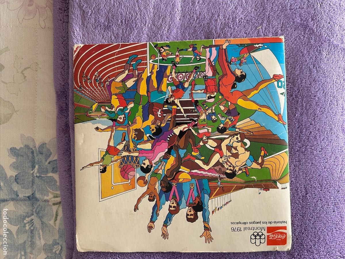 Coleccionismo &Aacute;lbum: MONTREAL 1976 ALBUM COCA COLA COMPLETO BUEN ESTADO SE PUEDE LLEGAR A VENDER SUELTOS SI NO SE VENDE