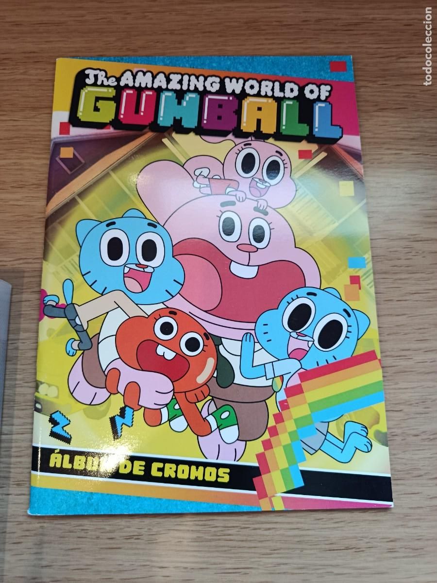 Coleccionismo &Aacute;lbum: EL ASOMBROSO MUNDO DE GUMBALL COMPLETA SIN PEGAR ALBUM Y 288 CROMOS