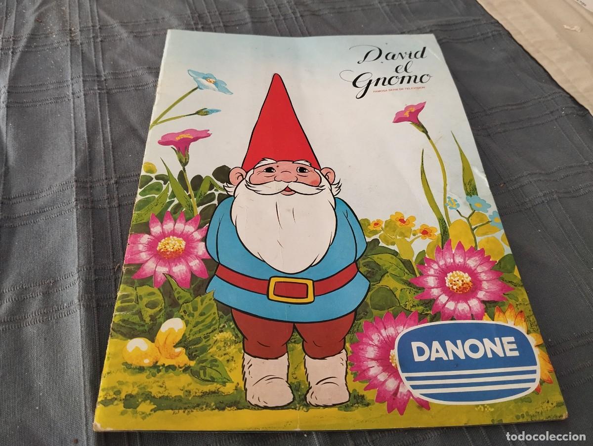 Coleccionismo &Aacute;lbum: ALBUM DE CROMOS DANONE DAVID EL GNOMO COMPLETO