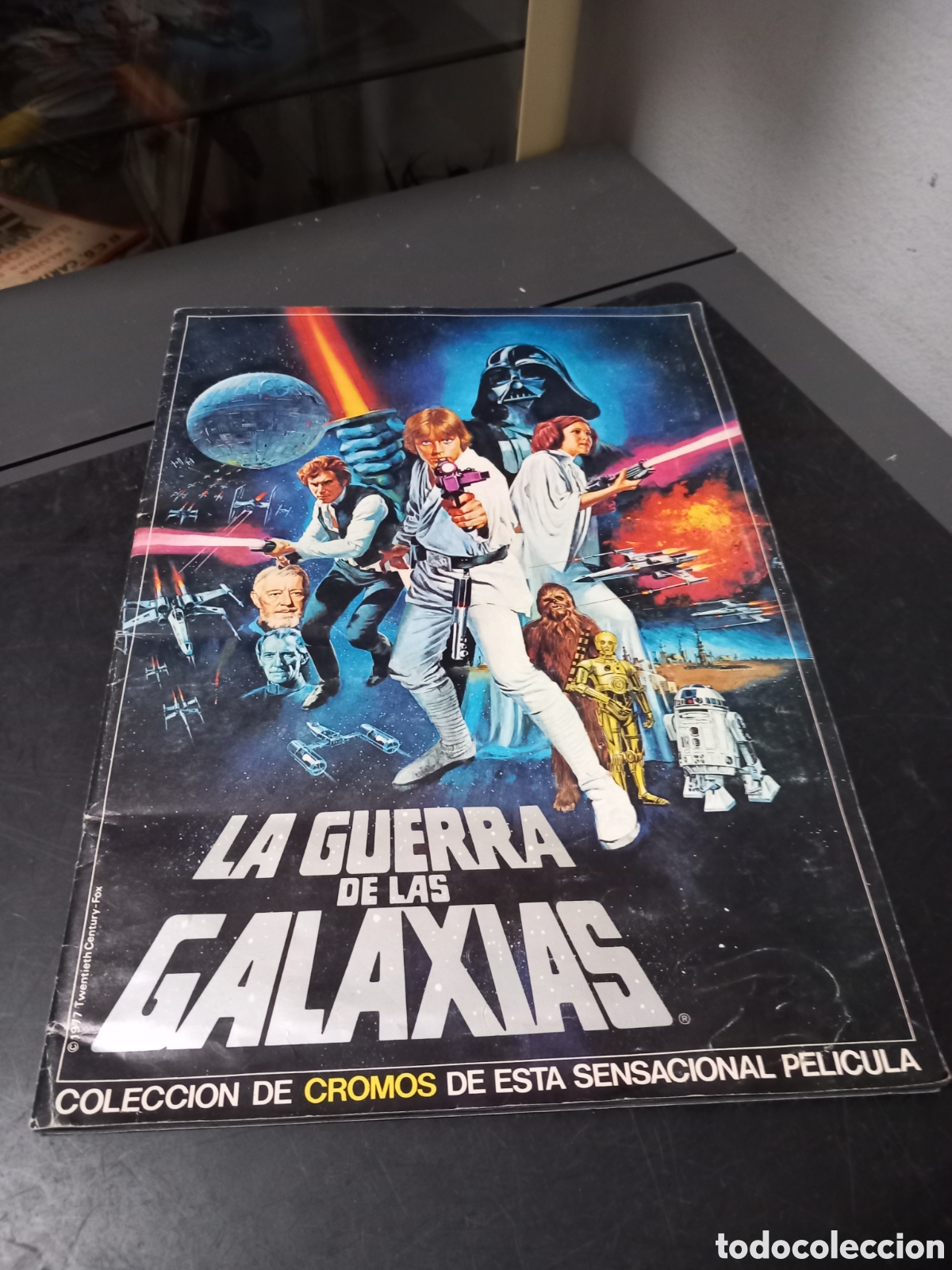 Coleccionismo &Aacute;lbum: ANTIGUO ALBUM LA GUERRA DE LAS GALAXIAS PACOSA DOS COMPLETO Y ORIGINAL