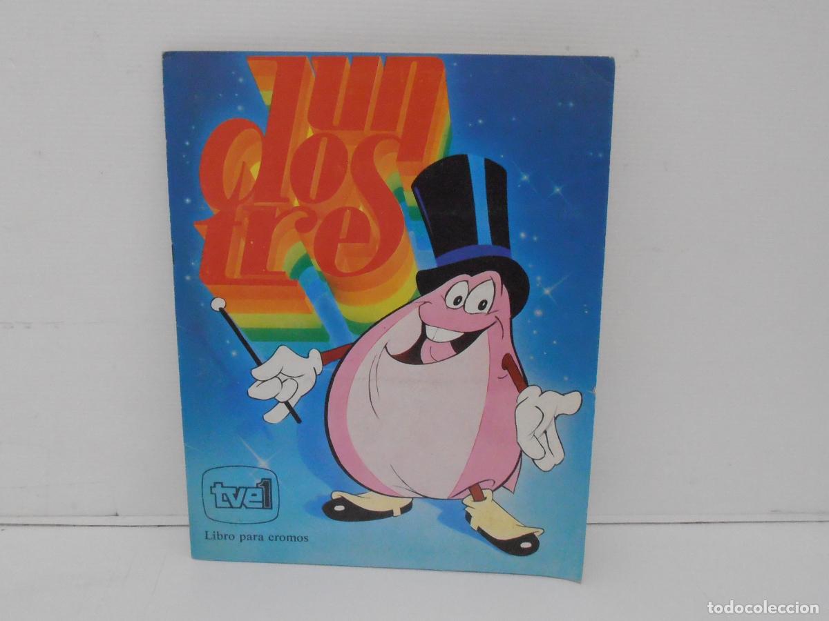 Coleccionismo &Aacute;lbum: ALBUM DE CROMOS, UN DOS TRES, CHOLLO Y ANTICHOLLO, 123, COMPLETO, TVE DIFUSORA DE CULTURA,