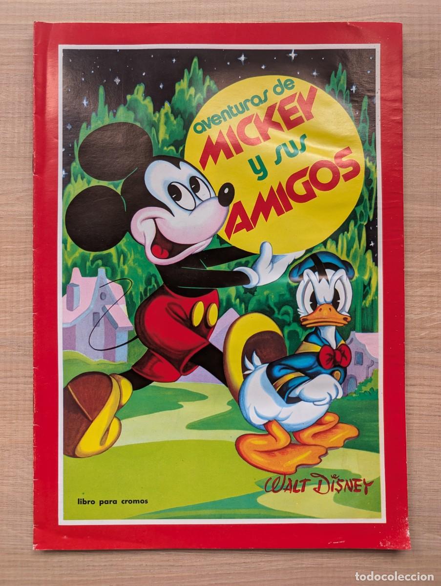 Coleccionismo &Aacute;lbum: &Aacute;lbum Aventuras de Mickey y sus amidos, Ed Fher 1976 Completo y en muy buen estado