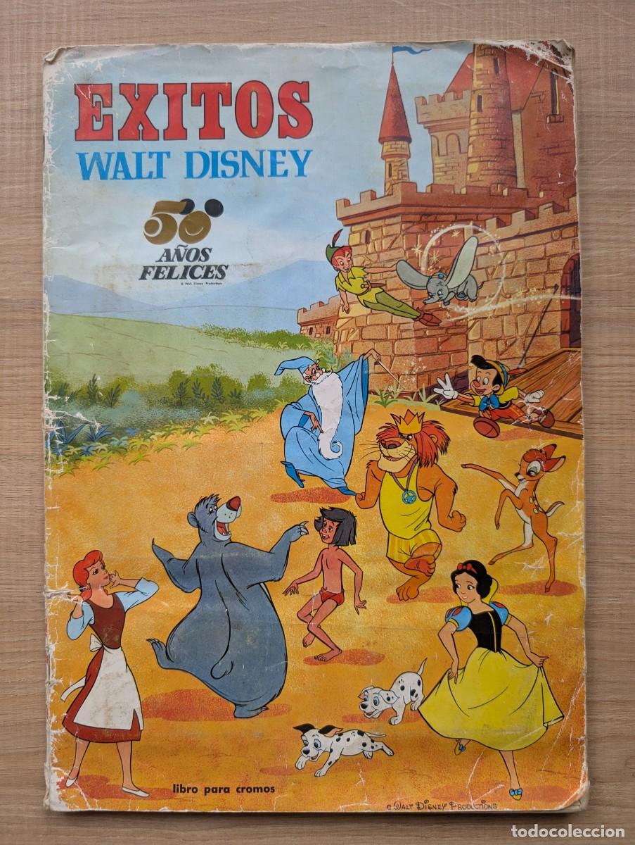 Coleccionismo &Aacute;lbum: &Aacute;lbum &eacute;xitos Walt Disney 50 a&ntilde;os felices Fher completo