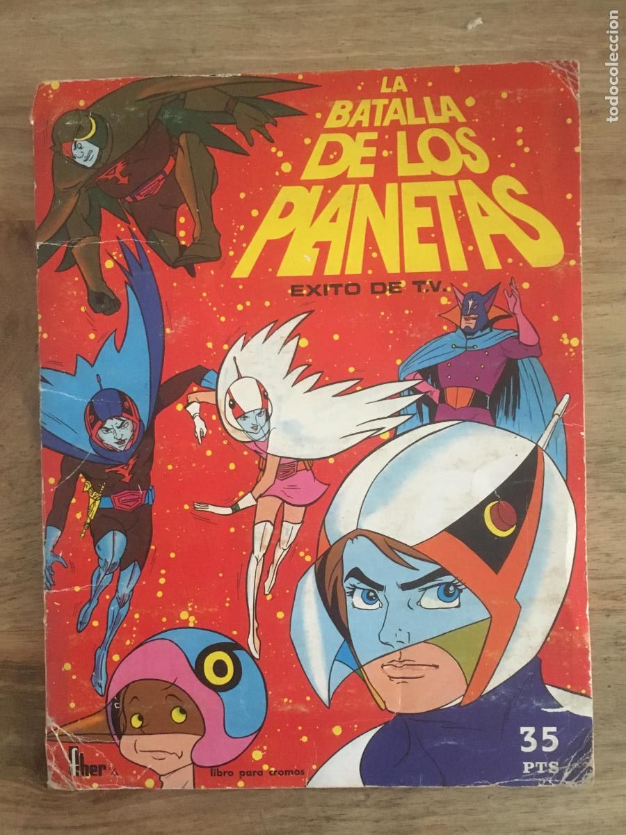 Coleccionismo &Aacute;lbum: la batalla de los planetas fher album de cromos completo buen estado