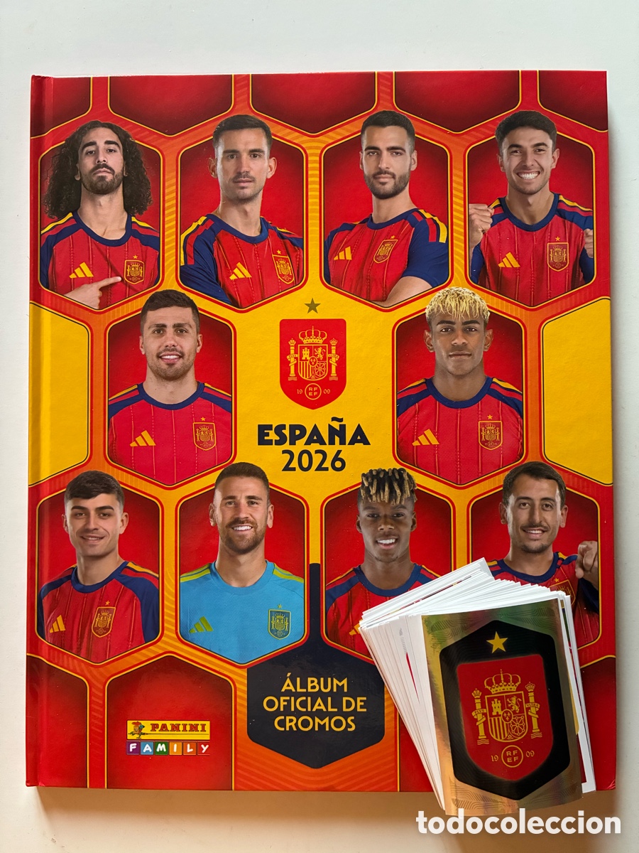Coleccionismo &Aacute;lbum: &Aacute;LBUM CROMOS ESPA&Ntilde;A 2026 PANINI. COMPLETO