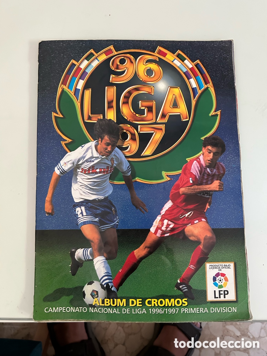 Coleccionismo &Aacute;lbum: &Aacute;lbum de cromos Liga 96/97