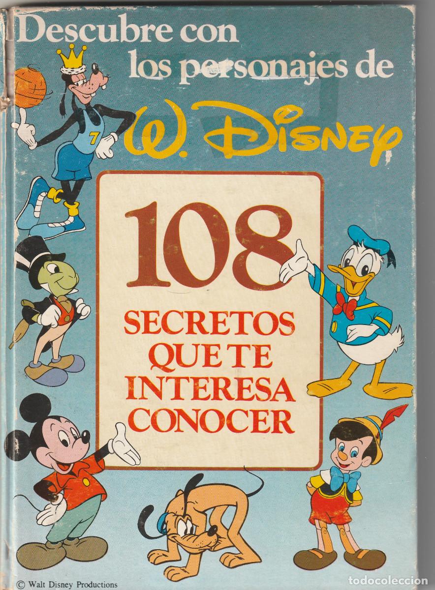 Coleccionismo &Aacute;lbum: 10665- ALBUM COMPLETO WALT DISNEY: 108 SECRETOS QUE TE INTERESA CONOCER, CON 228 CROMOS
