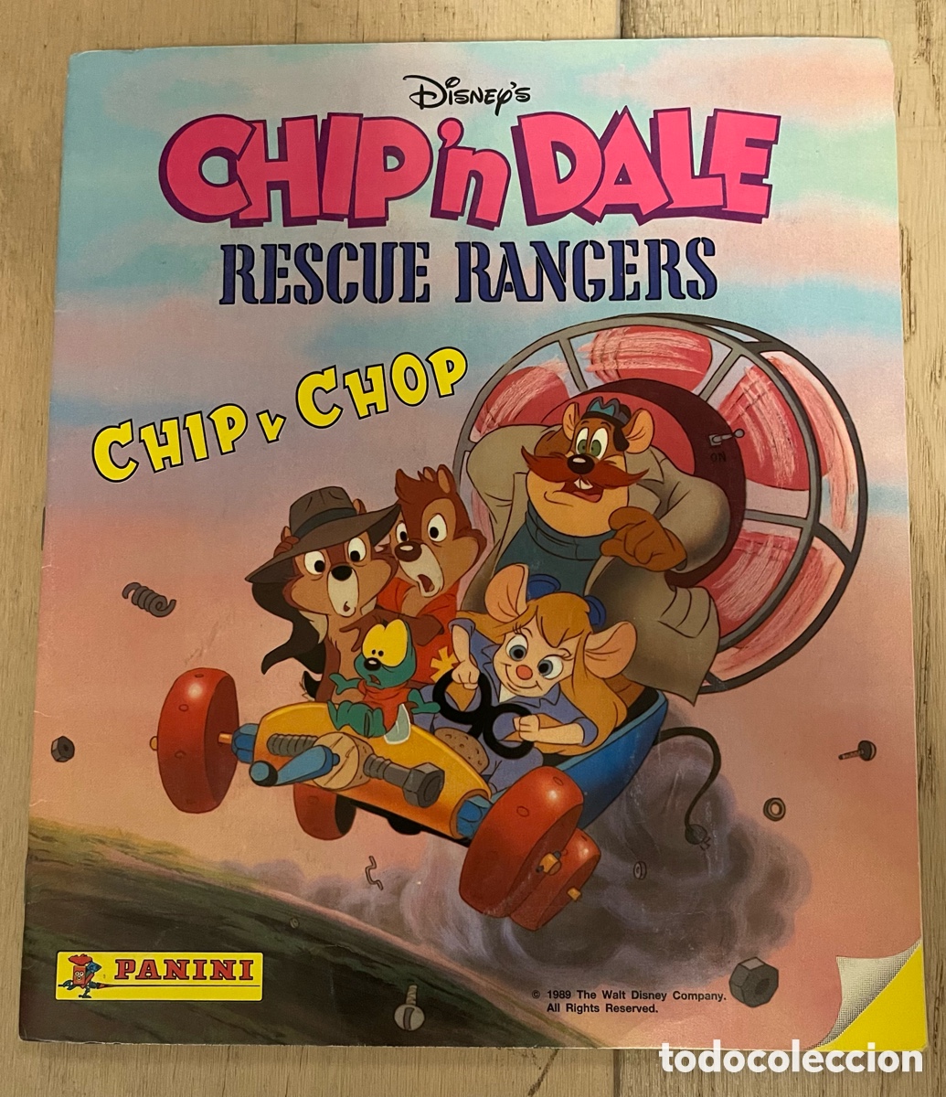 Coleccionismo &Aacute;lbum: Chip y Dale. Album de cromos completo