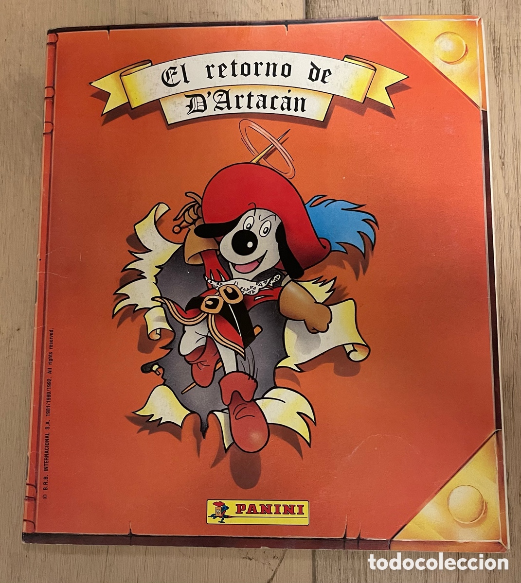 Coleccionismo &Aacute;lbum: El retorno de D&rsquo;Artacan. &Aacute;lbum de cromos completo