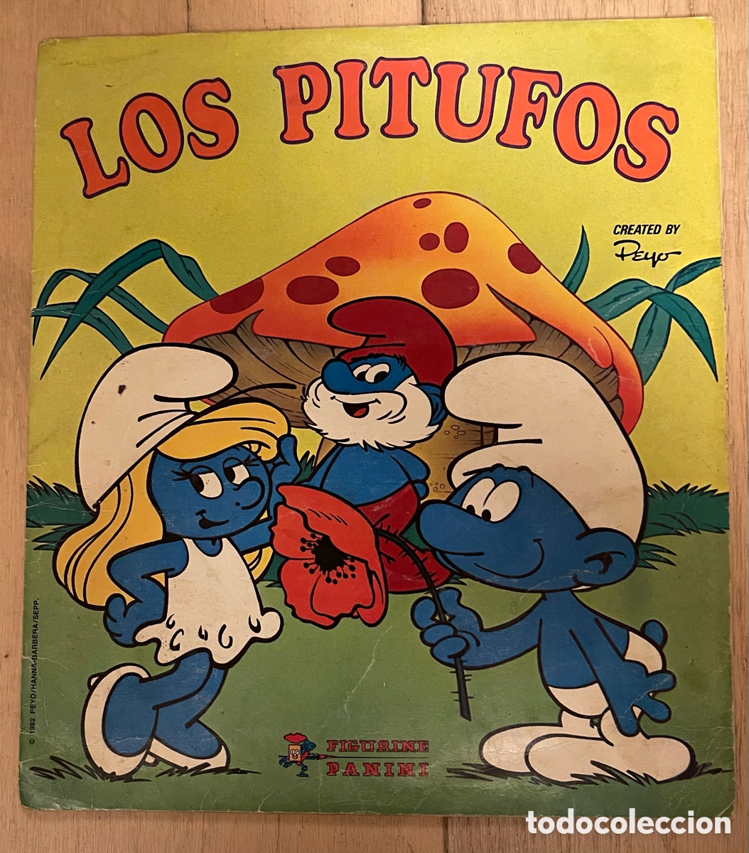 Coleccionismo &Aacute;lbum: Los Pitufos. &Aacute;lbum de cromos completo