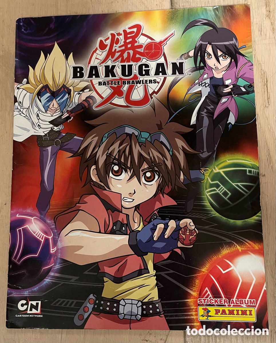 Coleccionismo &Aacute;lbum: Bakugan. Album de cromos completo