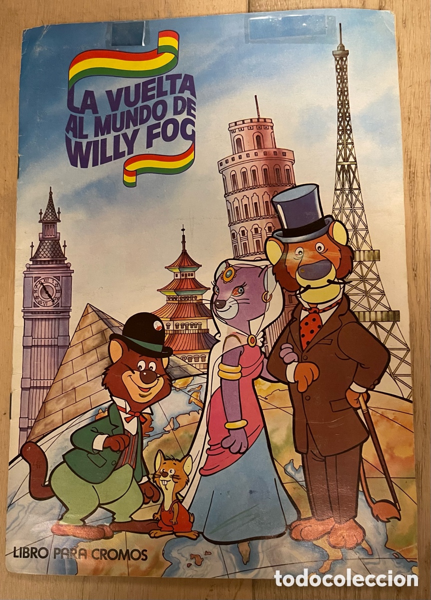 Coleccionismo &Aacute;lbum: La vuelta al mundo de Willy Fog. Album de cromos completo