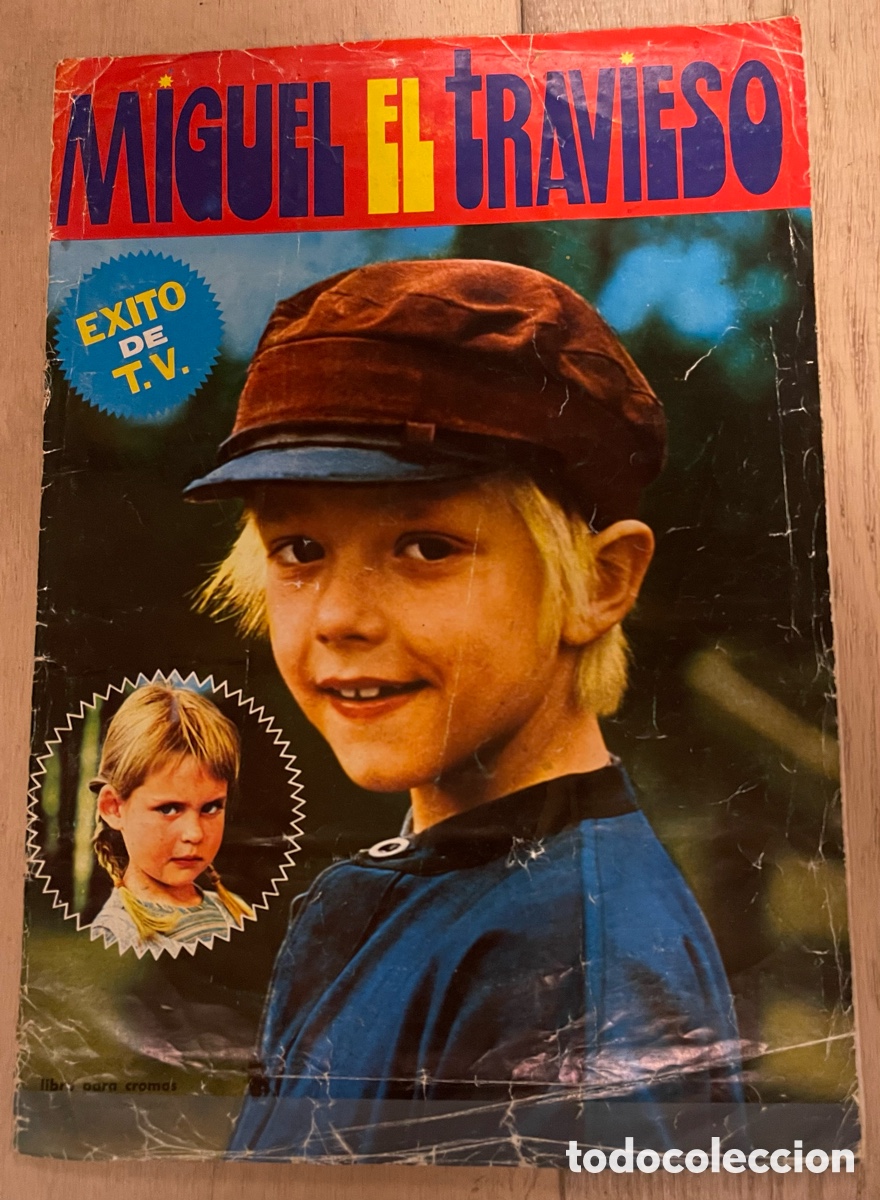 Coleccionismo &Aacute;lbum: Miguel el travieso. Album de cromos completo