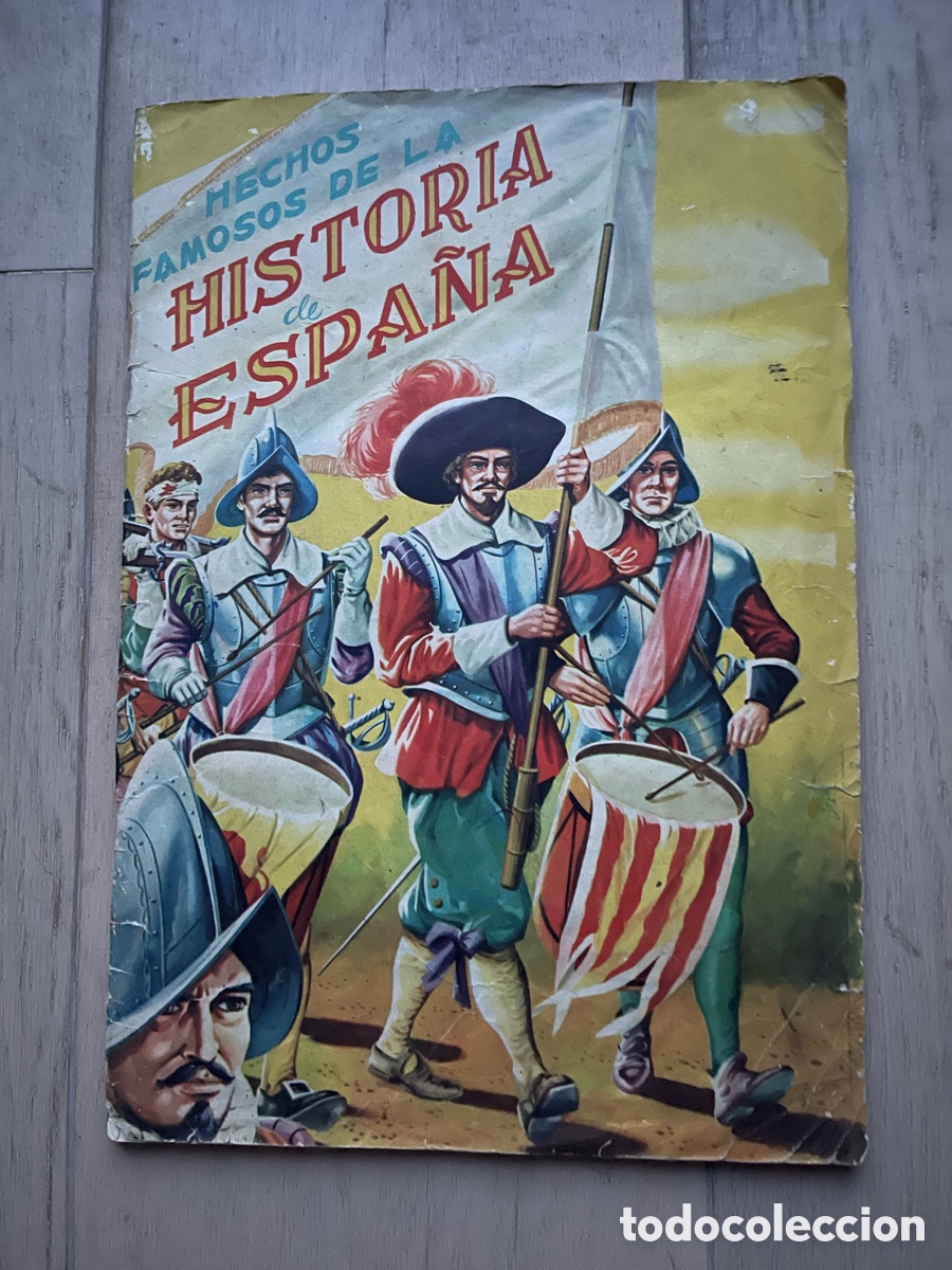 Coleccionismo &Aacute;lbum: Hechos famosos de la Historia de Espa&ntilde;a. &Aacute;lbum de cromos completo