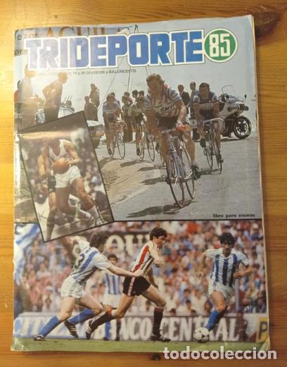 Coleccionismo &Aacute;lbum: Album TRIDEPORTE 85 completo