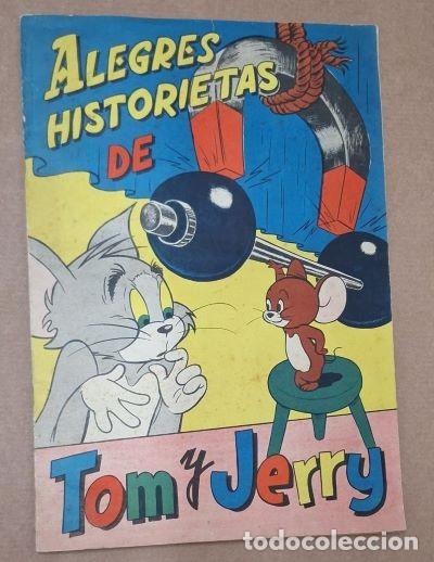 Coleccionismo &Aacute;lbum: &Aacute;LBUM DE CROMOS. ALEGRES HISTORIETAS DE TOM Y JERRY. COMPLETO A-ALB-1371