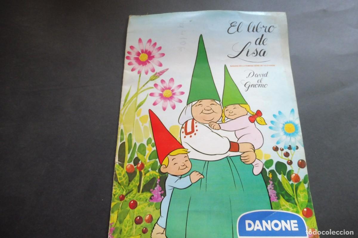 Coleccionismo &Aacute;lbum: ALBUM - EL LIBRO DE LISA . DAVID EL GNOMO - DANONE - COMPLETO
