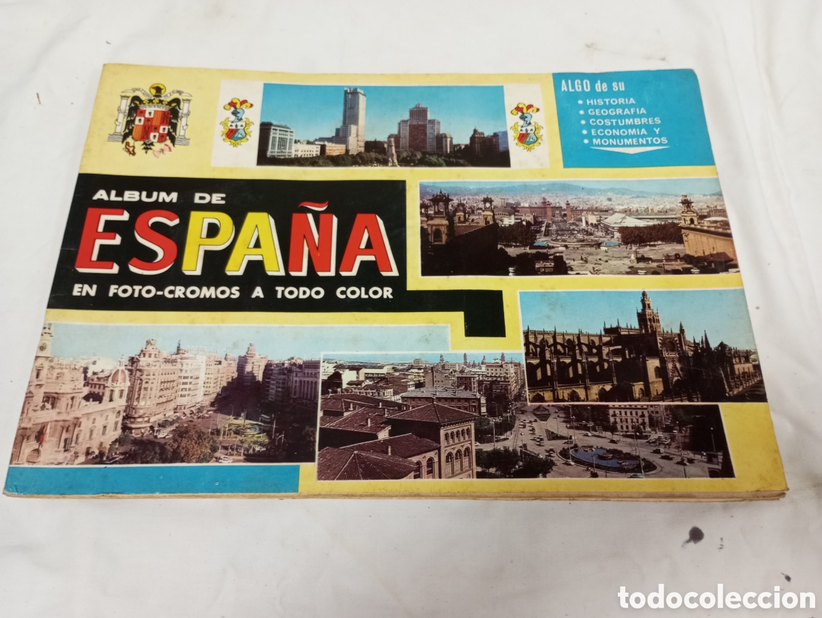 Coleccionismo &Aacute;lbum: Album cromos de espa&ntilde;a 1957