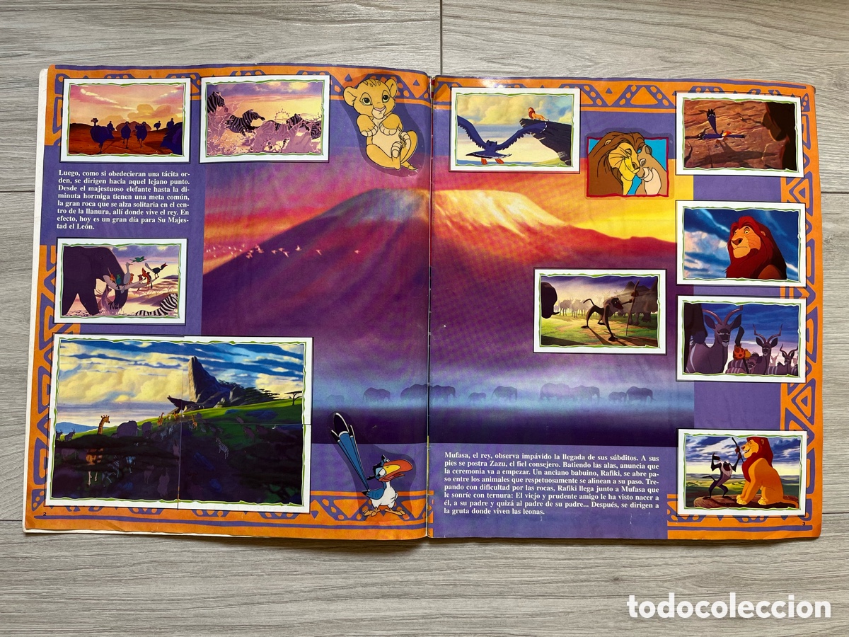 Coleccionismo &aacute;lbum: Album completo El Rey Leon - Foto 3