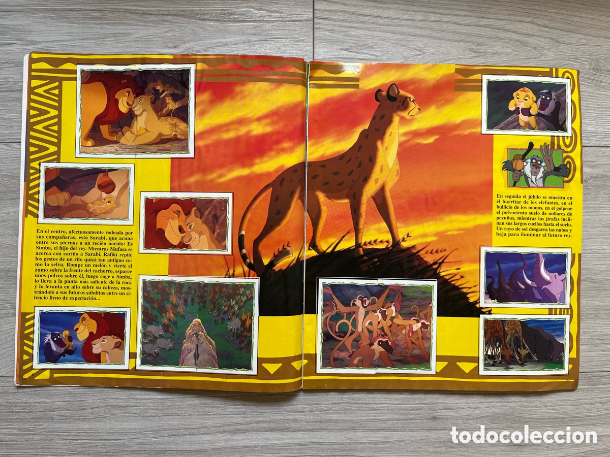 Coleccionismo &aacute;lbum: Album completo El Rey Leon - Foto 4