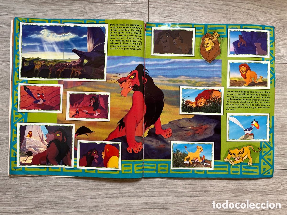 Coleccionismo &aacute;lbum: Album completo El Rey Leon - Foto 5